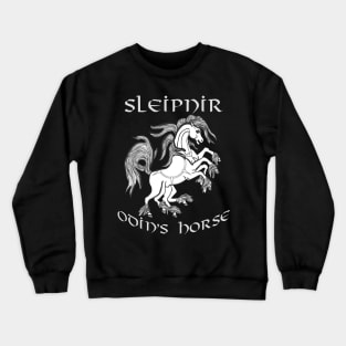 Odin's horse Sleipnir-VIKING t-shirt Crewneck Sweatshirt